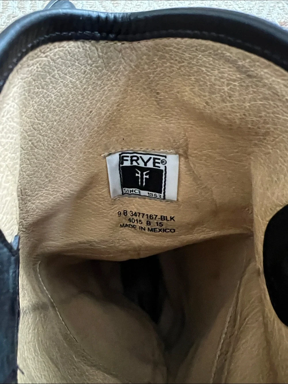 Frye tall black